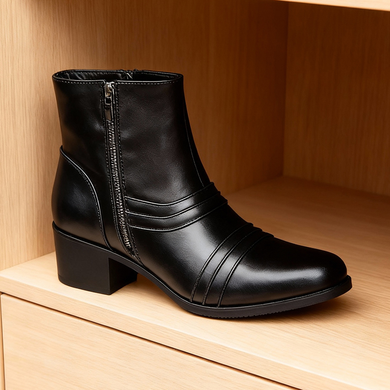 Men'S Shoes To Increase Height - Chaussures pour hommes, bottes en cuir