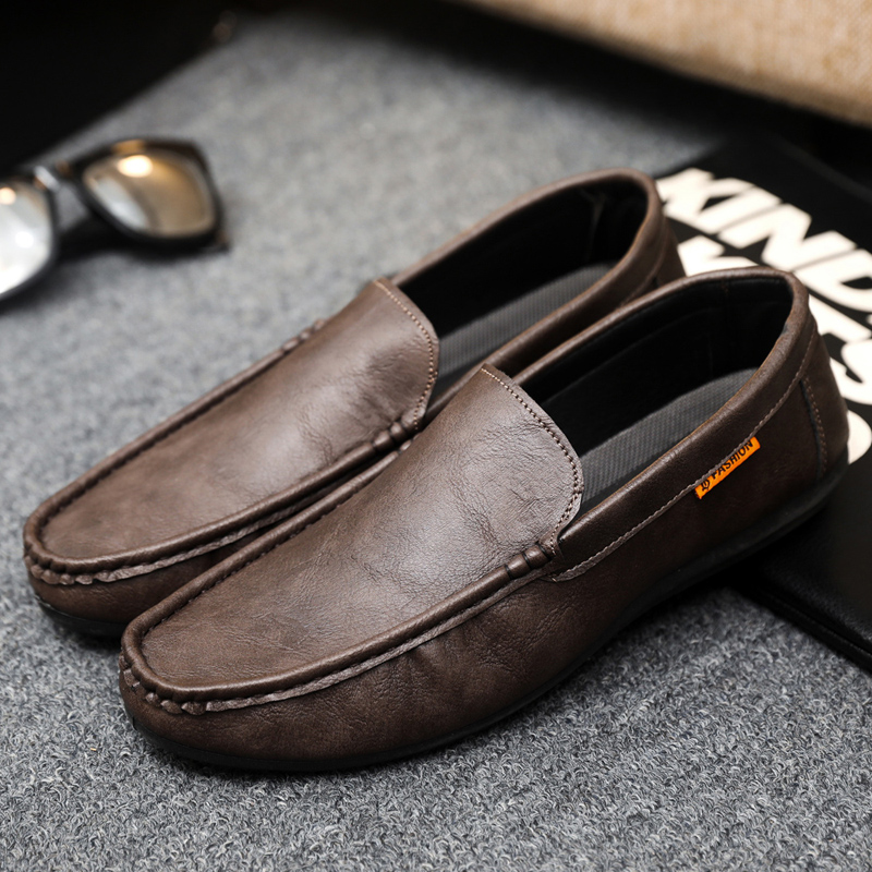Men Shoes Size 46 - Chaussures en cuir décontractées pour hommes,