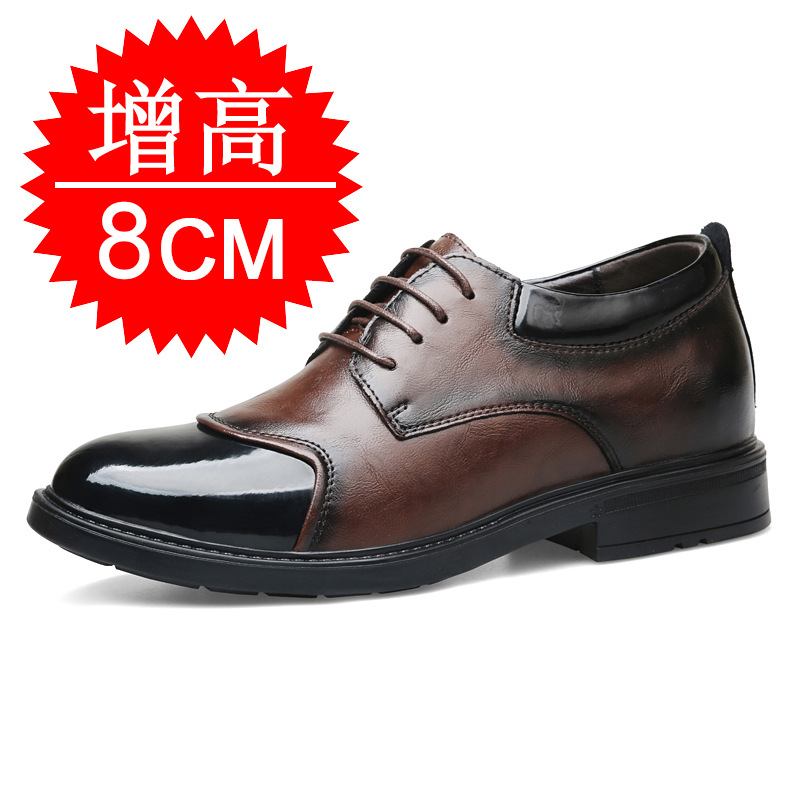 Men'S Shoes To Increase Height - Chaussures rehaussantes pour hommes 8 cm,