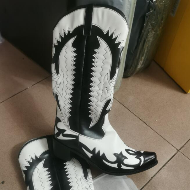 Men Shoes Size 46 - Nouvelles Bottes de Cowboy pour Hommes