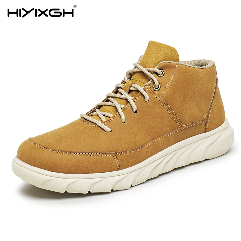 Men Shoes Classic - Bottes à semelles épaisses pour hommes,