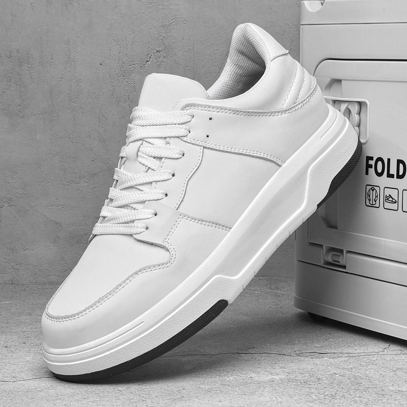 Men'S Shoes To Increase Height - Chaussures rehaussantes en cuir véritable pour