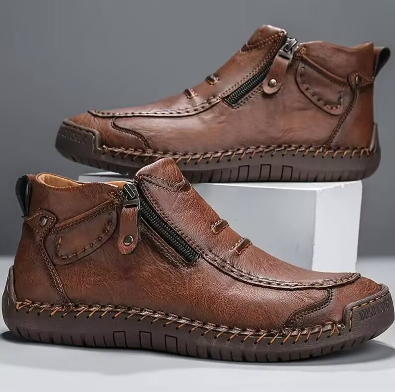 Men Shoes Classic - Chaussures pour hommes bottes en cuir