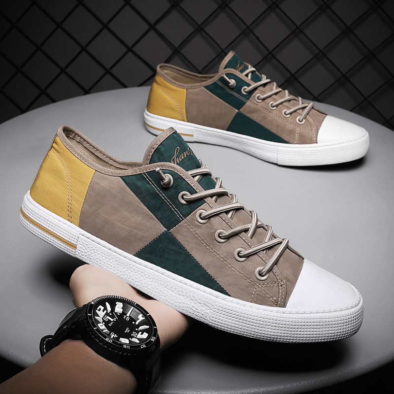 Baskets plates en toile pour h - Men Shoes Vans avis et prix