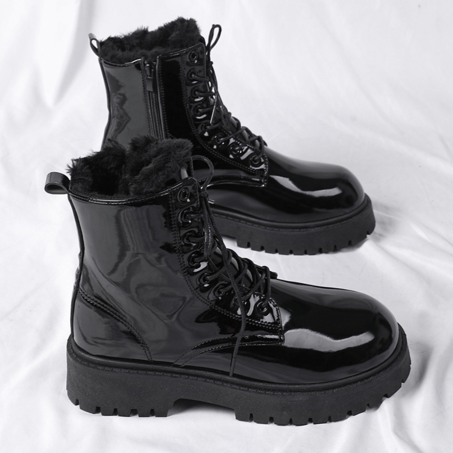 Bottes hautes en peluche chaud - Men Shoes Ecco avis et prix
