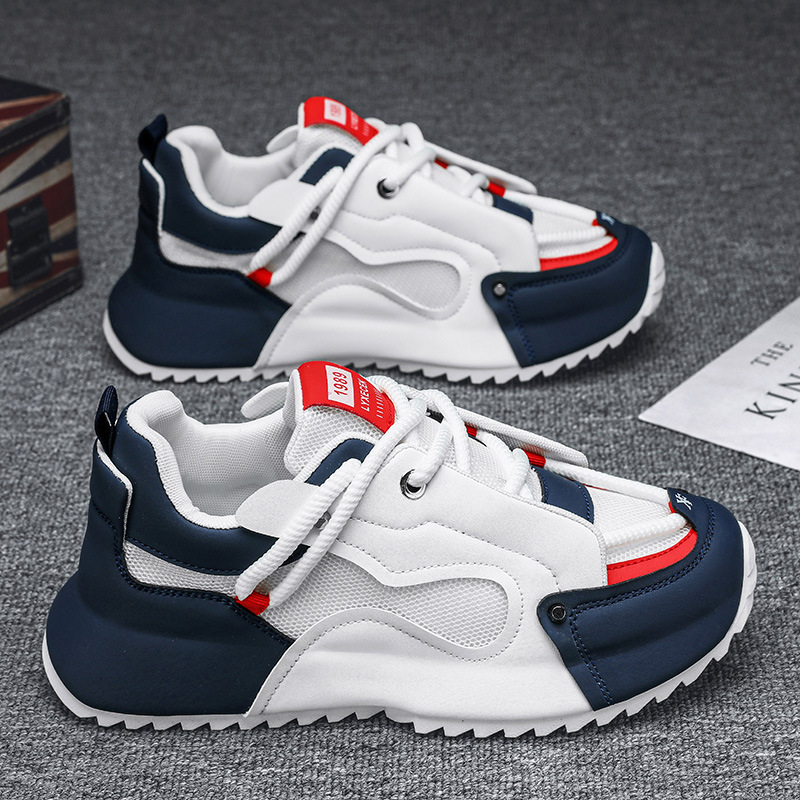 Baskets Chunky Dad Grises, Noi - Men Shoes Trainers avis et prix