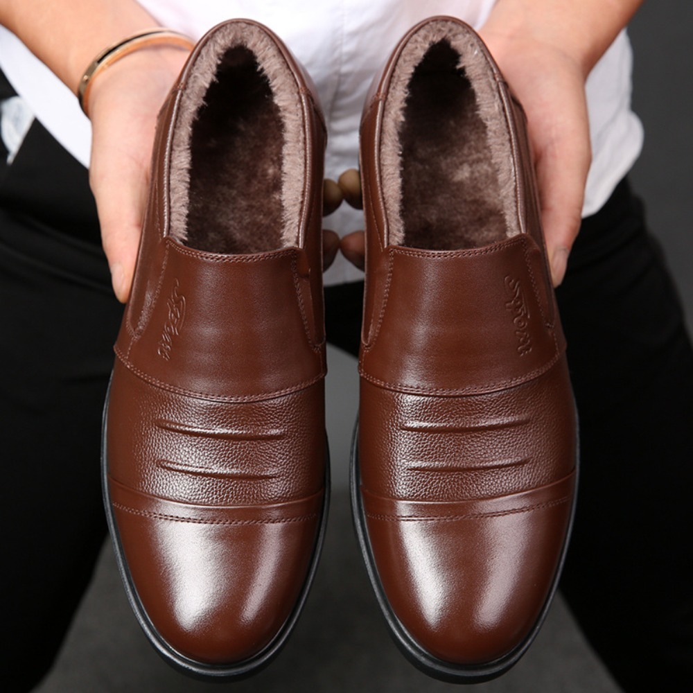Chaussures en cuir véritable p - Men'S Shoes Size 42 In Us avis et prix
