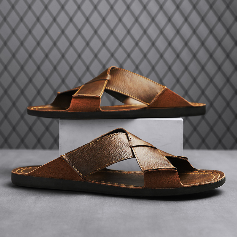 Mode en cuir véritable hommes  - Men Shoes Ecco avis et prix