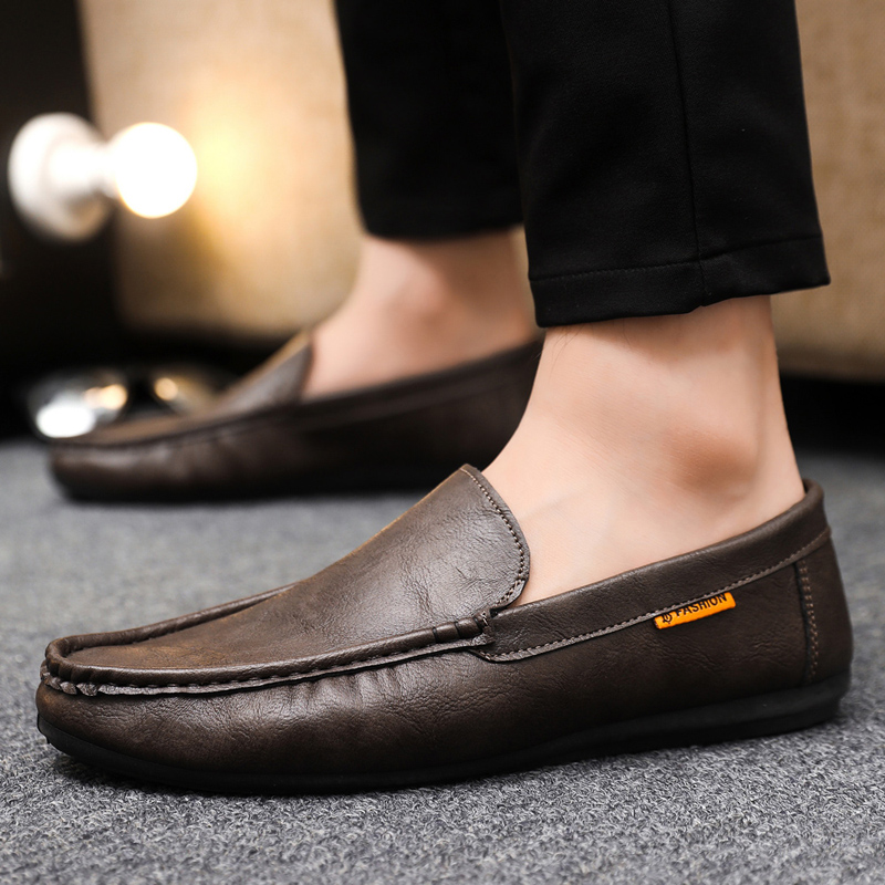 Chaussures en cuir décontracté - Men Shoes Size 46 avis et prix