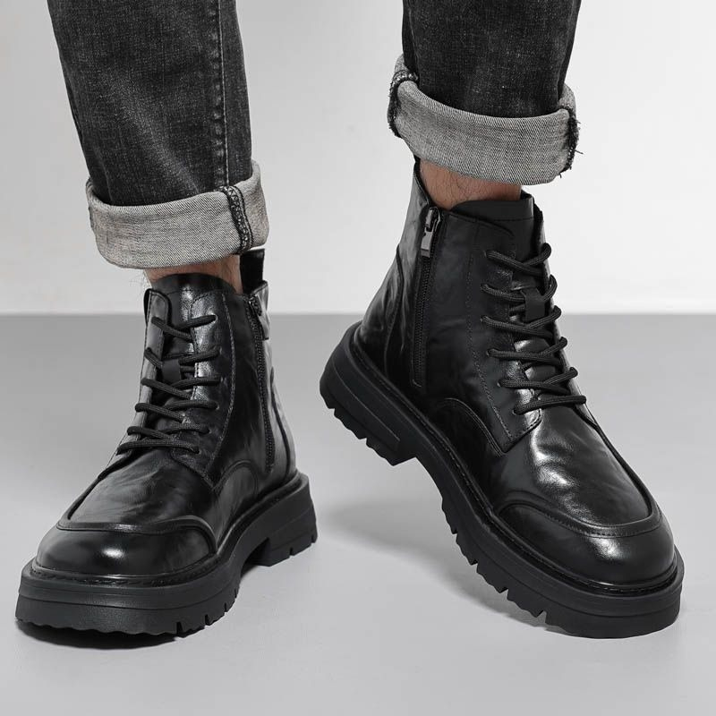 Nouvelles bottes d'hiver pour  - Men'S Shoes Zipper avis et prix
