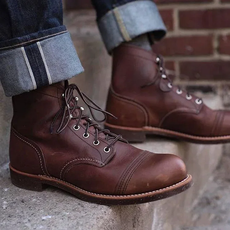 Bottes vintage cousues Goodyea - Men Shoes Classic avis et prix