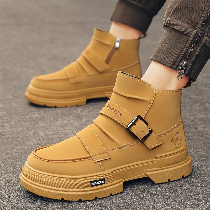 Bottines de travail montantes  - Men'S Shoes To Increase Height avis et prix