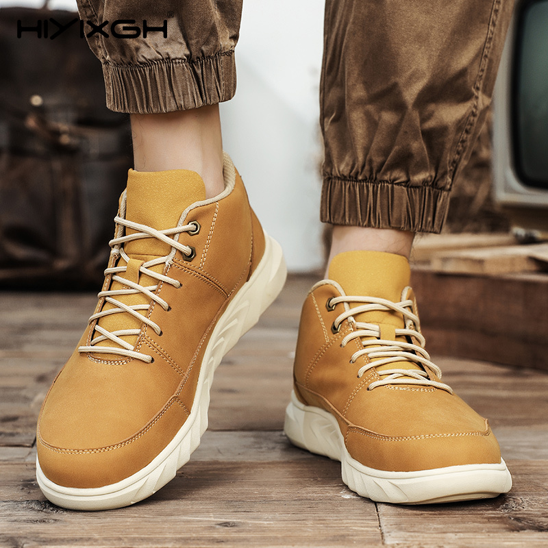 Bottes à semelles épaisses pou - Men Shoes Classic avis et prix