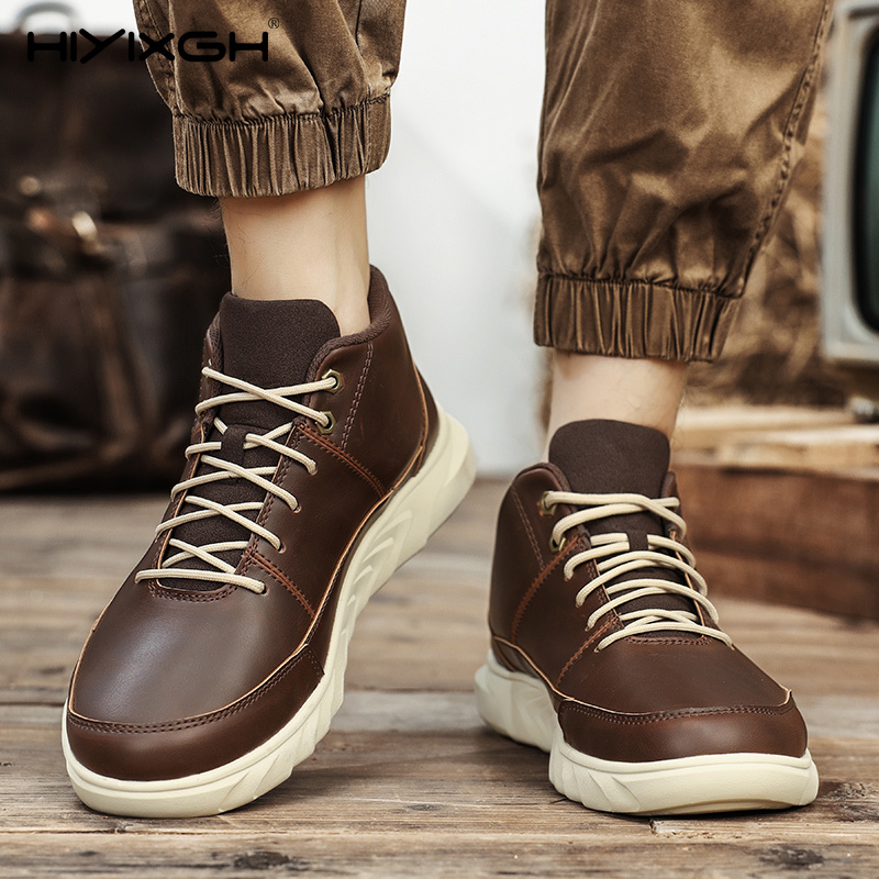Bottes à semelles épaisses pou - Men Shoes Classic avis et prix