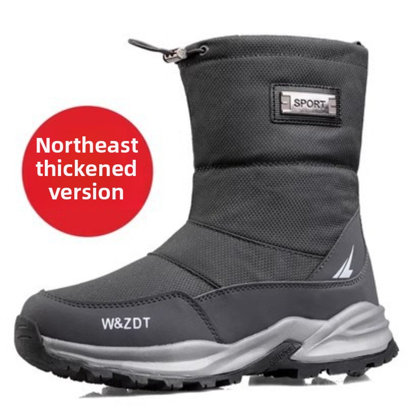 Bottes d'hiver pour hommes, bo - Men'S Shoes Zipper avis et prix