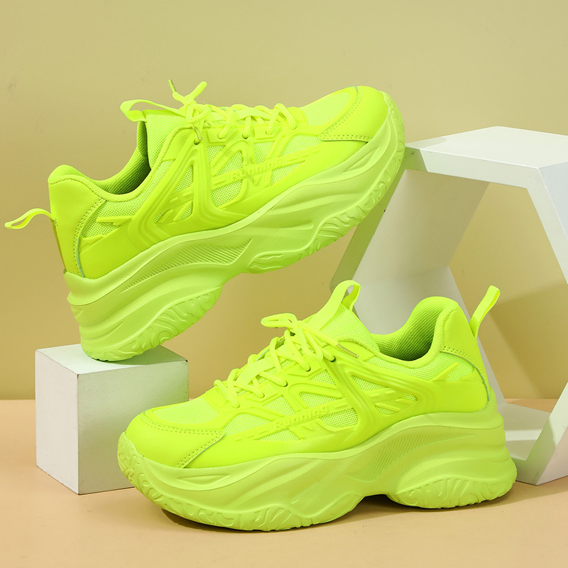 Baskets Chunky en maille à pla - Men'S Shoes To Increase Height avis et prix