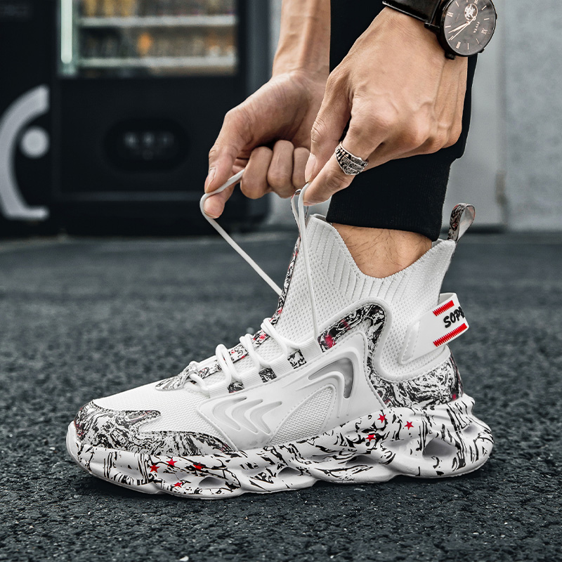 Chaussures de course respirant - Men Shoes Trainers avis et prix