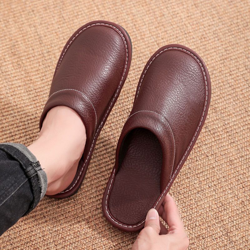 Pantoufles concises en Faux cu - Men'S Shoes Size 42 In Us avis et prix