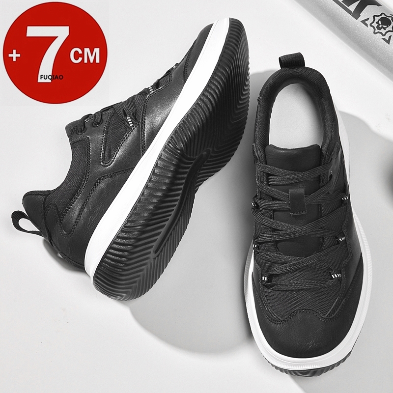 Baskets décontractées en cuir  - Men'S Shoes To Increase Height avis et prix