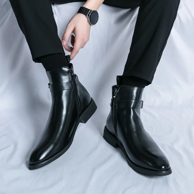 Bottes montantes pour hommes,  - Men Shoes Classic avis et prix