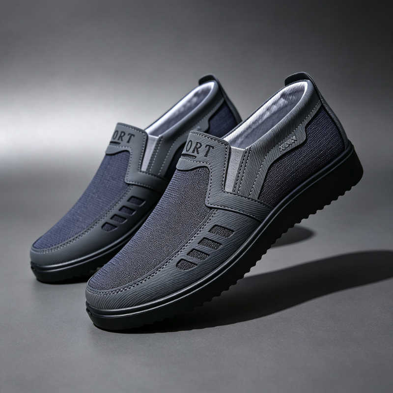 Mocassins en toile à enfiler p - Men Shoes Ecco avis et prix