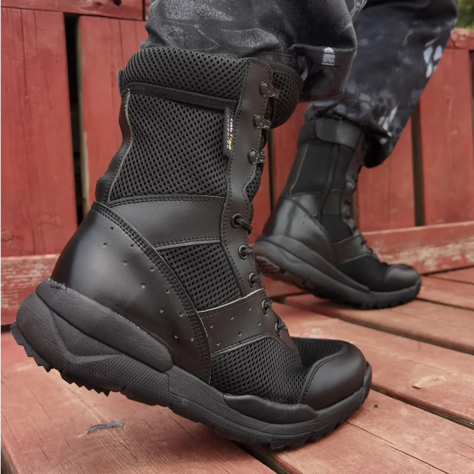 Bottes d'entraînement de Comba - Men'S Shoes Zipper avis et prix