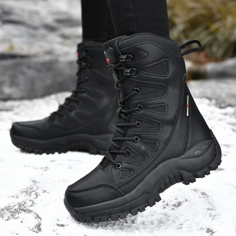 Hommes moto bottes tactiques à - Men'S Shoes Zipper avis et prix