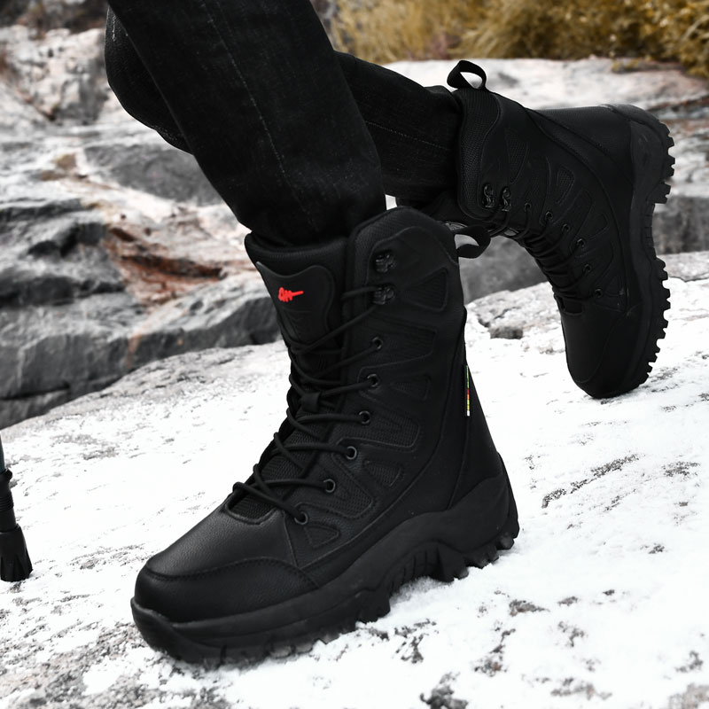 Hommes moto bottes tactiques à - Men'S Shoes Zipper avis et prix