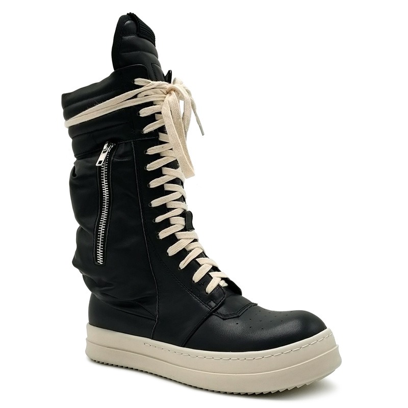 Baskets montantes unisexe en c - Men'S Shoes Zipper avis et prix